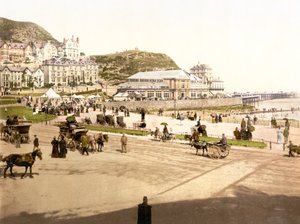 On the beach, Llandudno