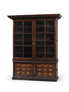 One of a Pair of George II Library Bookcases, c.1750 by English School