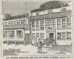 Our vanishing hostelries: The Star and Garter at Putney by English School