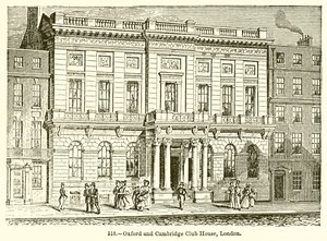 Oxford and Cambridge Club House, London by English School
