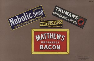 Page from Jordans Enamelled Signs