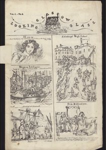 Page from Leaflet about Glasgow Fair, published on 23 July 1835 by English School