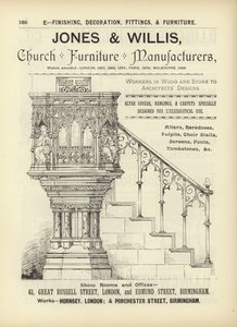 Page from The Architects, Surveyors and Engineers Compendium 1892 by English School