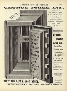 Page from The Architects, Surveyors and Engineers Compendium 1892 by English School