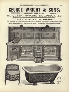 Page from The Architects, Surveyors and Engineers Compendium 1892 by English School