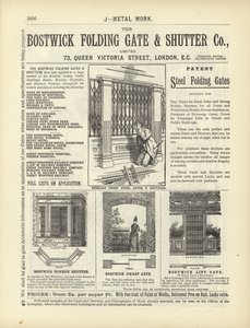 Page from The Architects, Surveyors and Engineers Compendium 1892 by English School