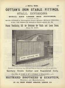Page from The Architects, Surveyors and Engineers Compendium 1892 by English School