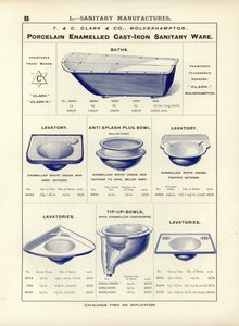 Page from The Architects, Surveyors and Engineers Compendium 1892 by English School