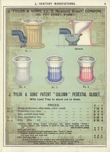 Page from The Architects, Surveyors and Engineers Compendium 1892 by English School
