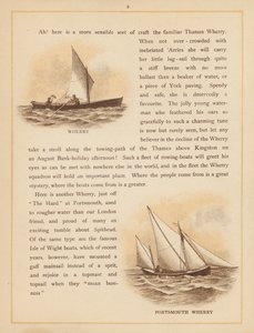 Page from The Boats of the World, late 19th century by English School