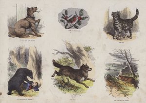 Page from the Attractive Picture Book by English School