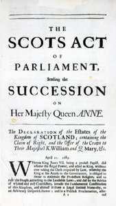 Pamphlet announcing 