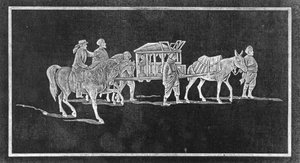 Panel from the Front Cover of The Thrones and Palaces of Babylon and Nineveh from Sea to Sea: A Thousand Miles on Horseback