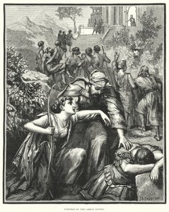 Parable of the Great Supper by English School