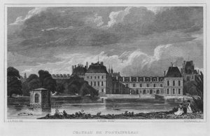 Paris, Chateu De Fontainbleau by English School