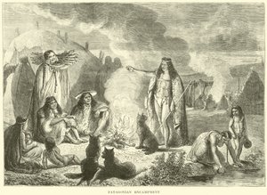 Patagonian Encampment by English School