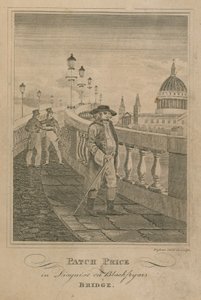 Patch Price in disguise on Blackfryars Bridge by English School