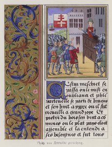 Philip Von Artaveld preaching by English School