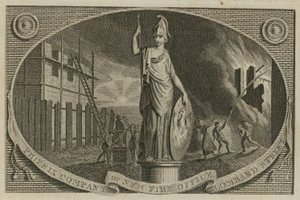 Phoenix Company; New Fire Office, Lombard Street, London by English School