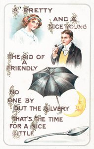 Picture Puzzle postcard
