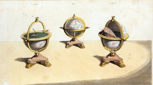 Pitts Cabinett Globe Writing Table, pl. 14 of Ackermann