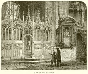 Place of the Martyrdom by English School