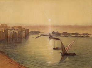 Places mentioned in the Bible: Sidon, Southern side and ancient Harbour by English School