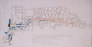 Plan of a Street Proposed from Charing Cross to Portland Place