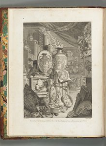 Plate from the Catalogue of the Portland Museum by English School