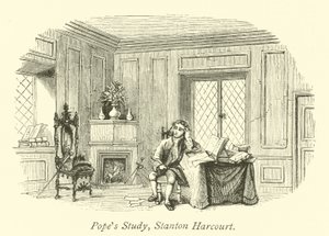 Popes Study, Stanton Harcourt by English School