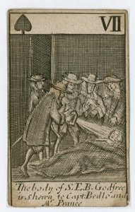 Popish Plot Playing Card by English School