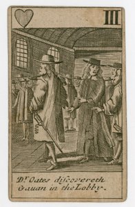 Popish Plot Playing Card by English School