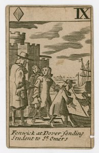 Popish Plot Playing Card by English School
