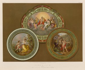 Porcelain from The Imperial Manufactory by English School