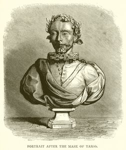 Portrait after the Mask of Tasso by English School