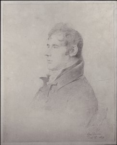 Portrait by George Dance the Younger by English School