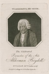 Portrait of Alderman Boydell by English School