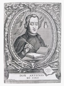 Portrait of Antonio de Solis y Rivadeneira (1610-86) from 