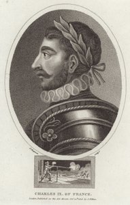 Portrait of Charles IX of France by English School