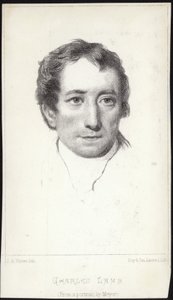 Portrait of Charles Lamb by English School