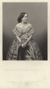 Portrait of Clara Novello by English School