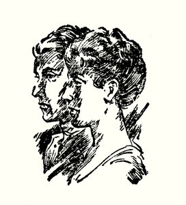 Portrait of E Oe Somerville and M Ross by English School