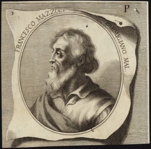 Portrait of Francesco Mazzola by English School