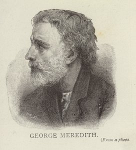 Portrait of George Meredith by English School