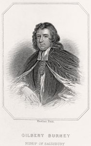 Portrait of Gilbert Burnet, Bishop of Salisbury by English School