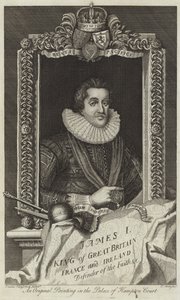 Portrait of James I of Great Britain and Ireland by English School