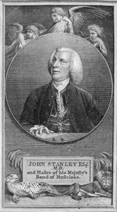 Portrait of John Stanley (1712-86)
