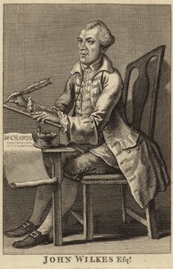 Portrait of John Wilkes by English School