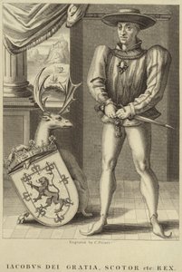 Portrait of King James I of England by English School