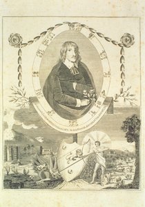 Portrait of Nicholas Culpeper, frontispiece Culpeper